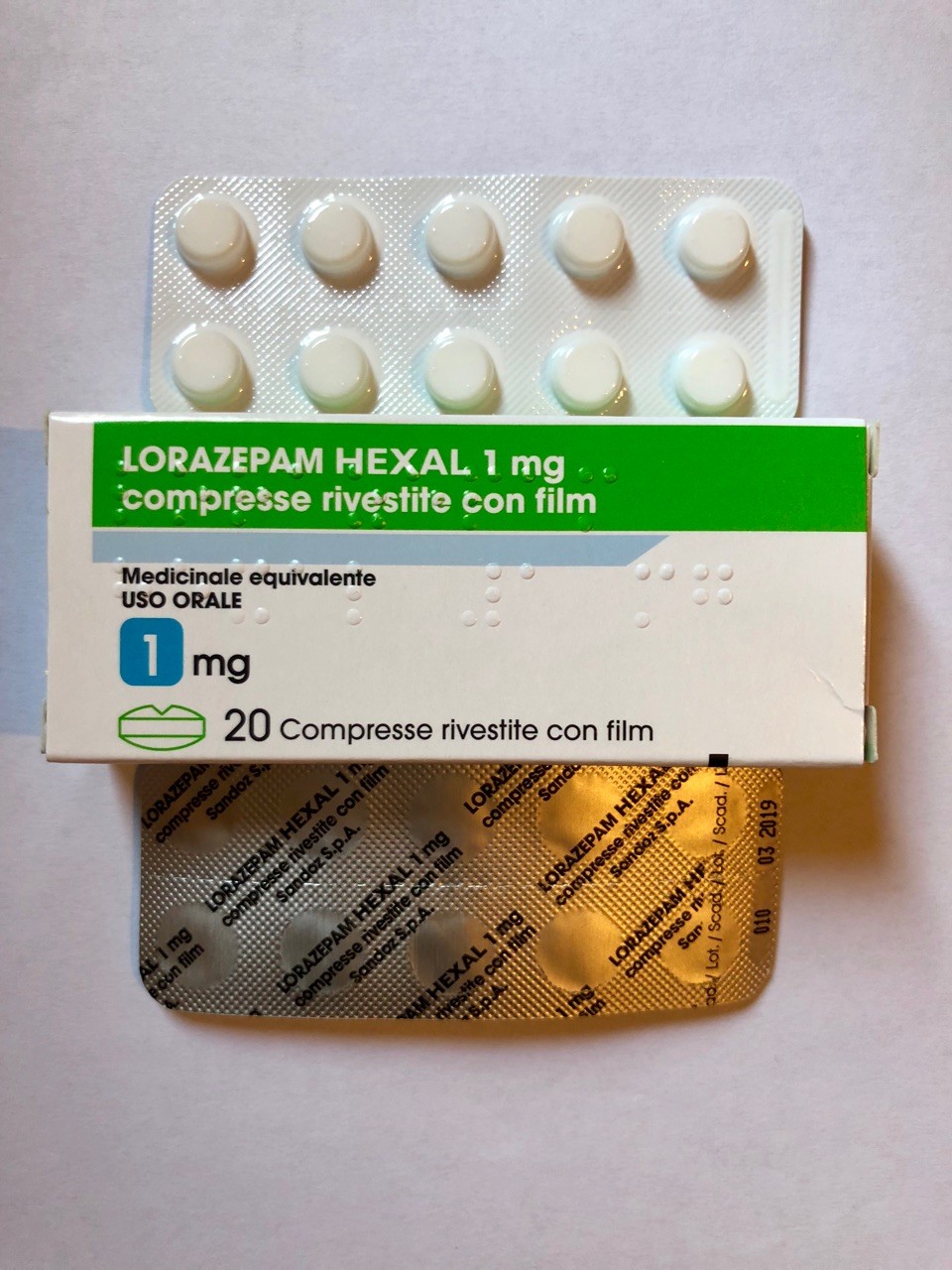 Lorazepam Hexal 1mg Brand Bajar de peso