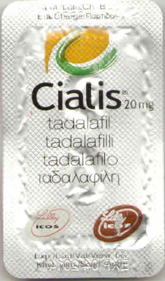 Cialis Brand 20 mg  Lilly