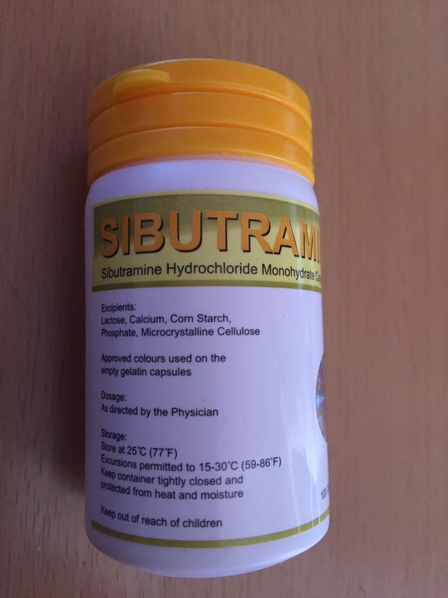 Reductil Genérico Sibutramine (Meridia) 10 mg