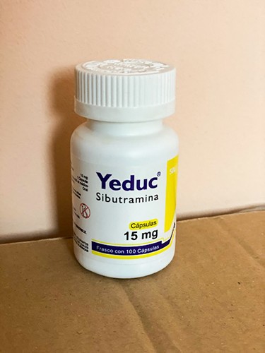 Reductil Genérico Sibutramina (Meridia, Ectivia) 20 mg YEDUC 