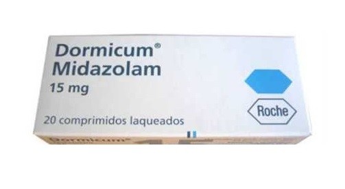 Dormicum Midazolam 15 mg by Roche N