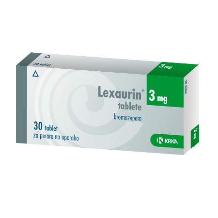 Bromazepam Lexaurin 3 mg